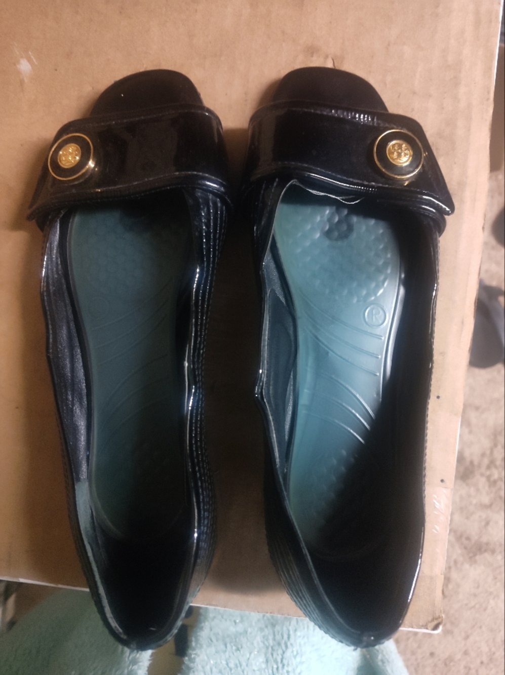Tory Burch Patent Leather Flats
